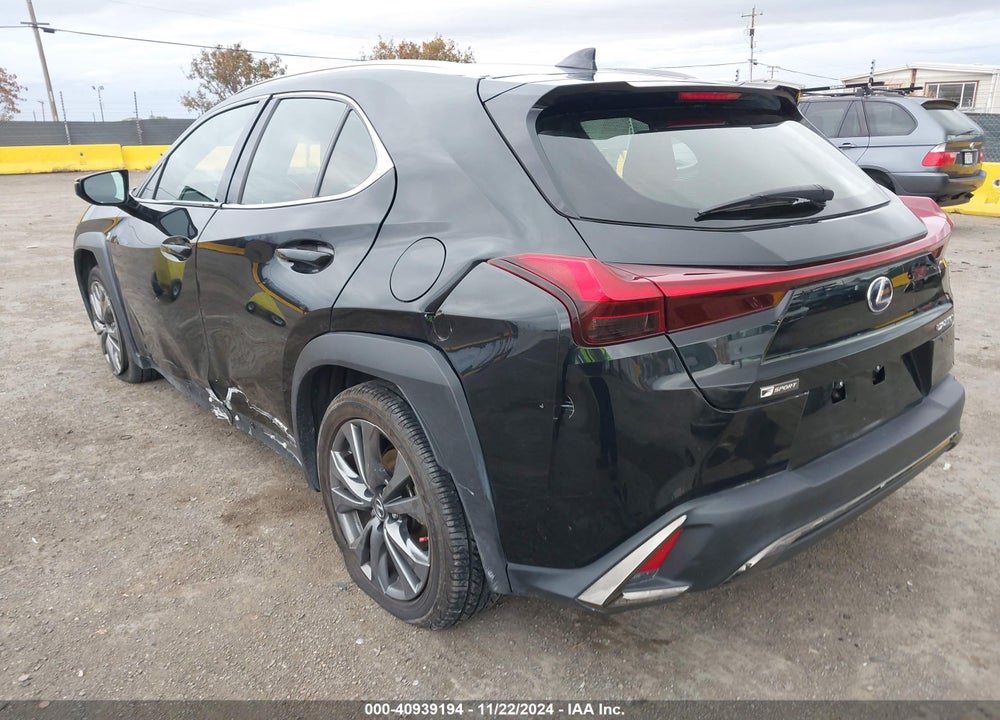 2019 LEXUS UX 250H F SPORT VIN: JTHU9JBH1K2012339