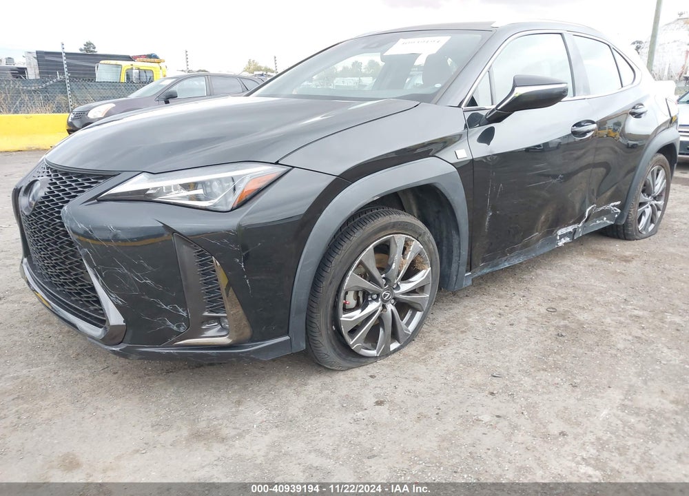 2019 LEXUS UX 250H F SPORT VIN: JTHU9JBH1K2012339