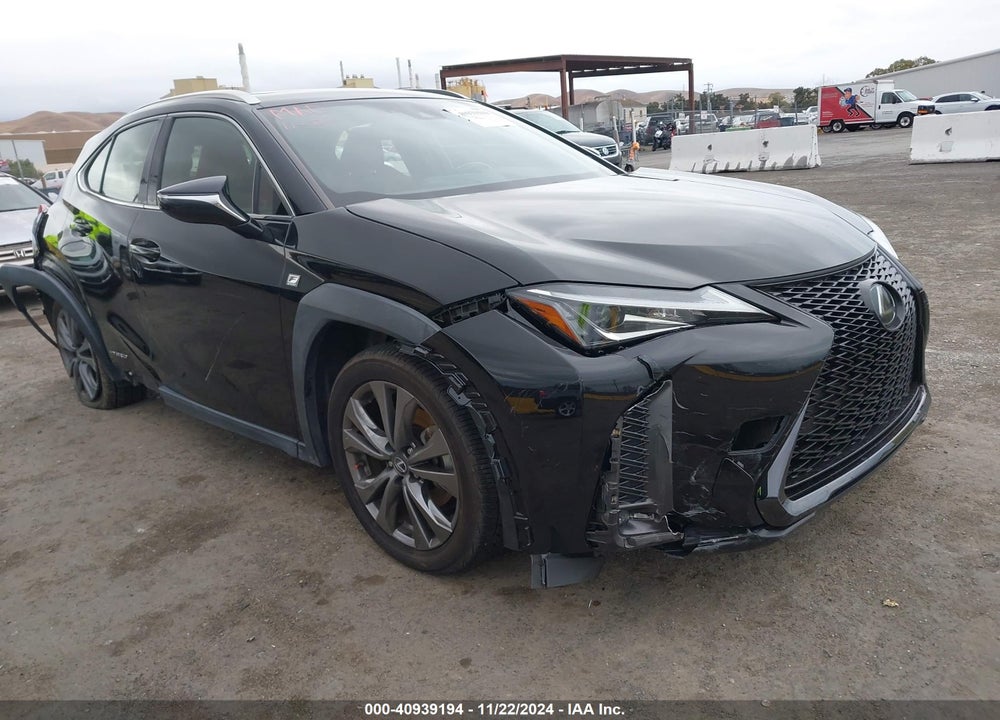 2019 LEXUS UX 250H F SPORT VIN: JTHU9JBH1K2012339