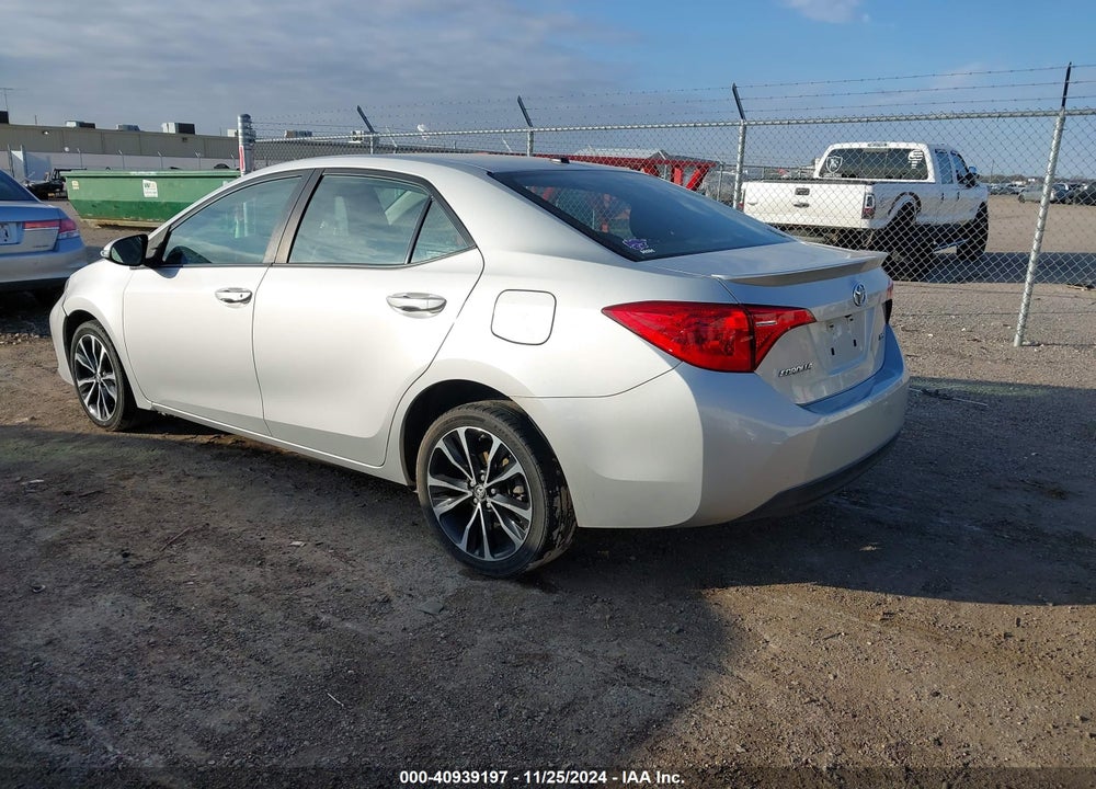 2019 TOYOTA COROLLA XSE VIN: 5YFBURHE1KP912968