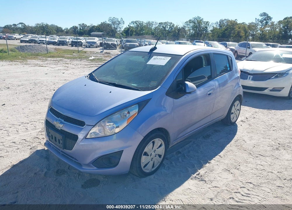 2015 CHEVROLET SPARK LS MANUAL VIN: KL8CA6S94FC730308