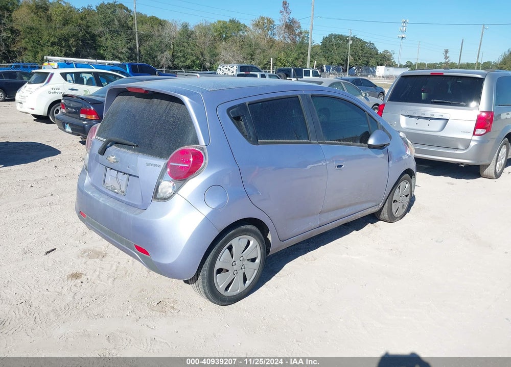 2015 CHEVROLET SPARK LS MANUAL VIN: KL8CA6S94FC730308