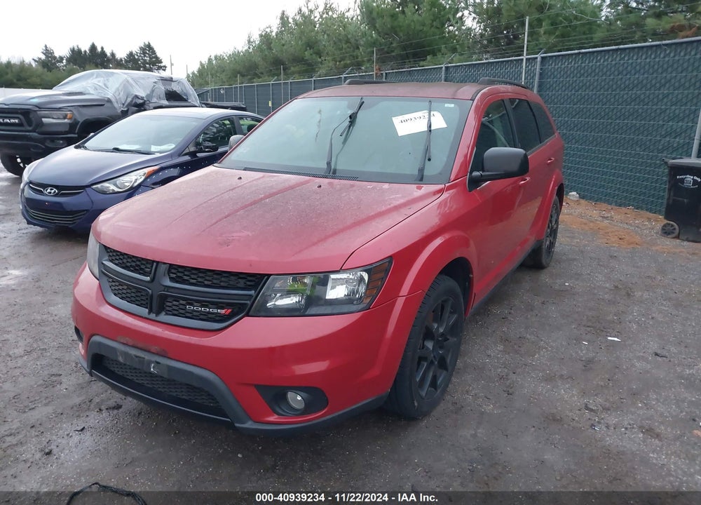 2014 DODGE JOURNEY SXT VIN: 3C4PDCBB0ET266602