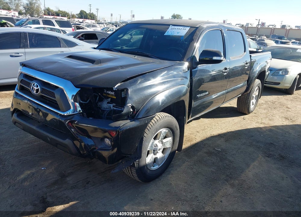 2014 TOYOTA TACOMA DOUBLE CAB VIN: 3TMLU4ENXEM150313