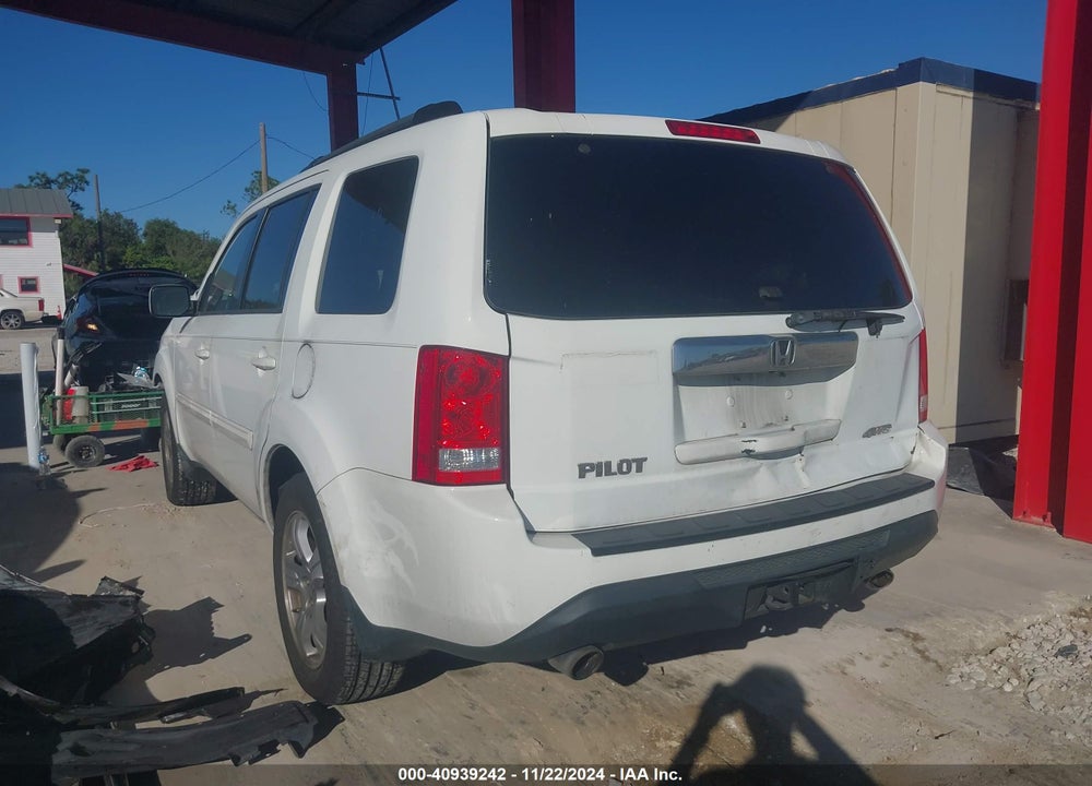 2012 HONDA PILOT EX-L VIN: 5FNYF4H73CB043215