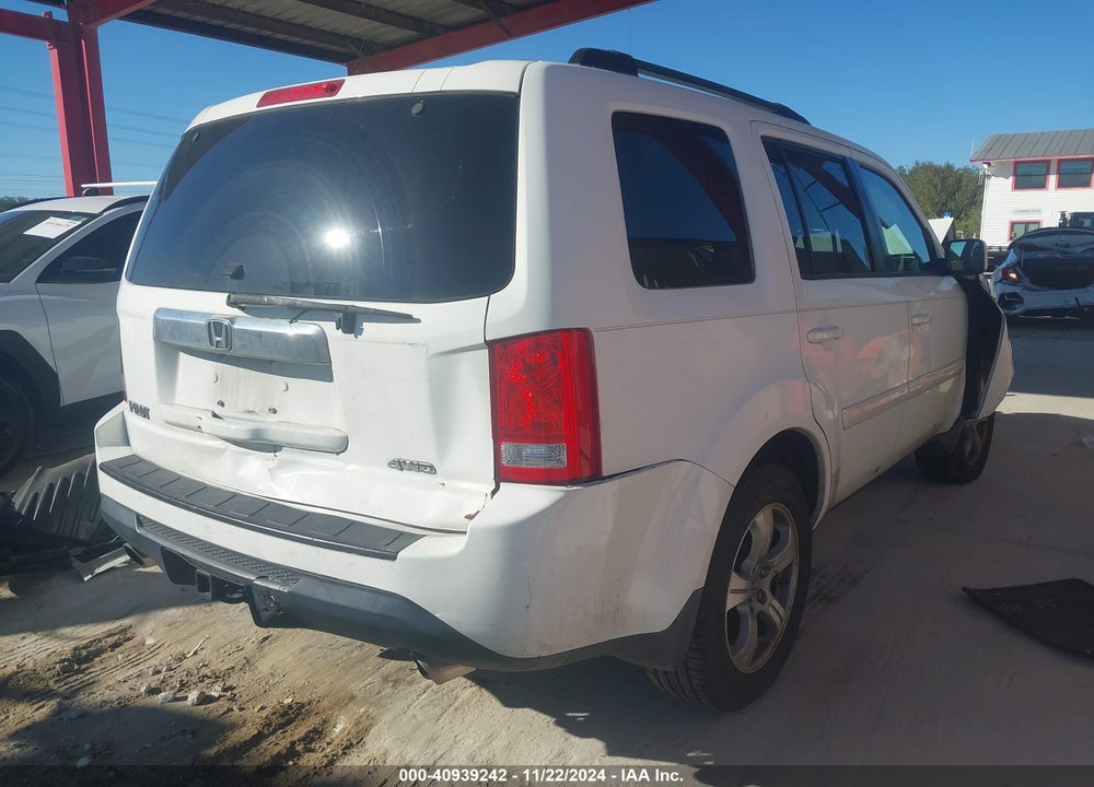 2012 HONDA PILOT EX-L VIN: 5FNYF4H73CB043215