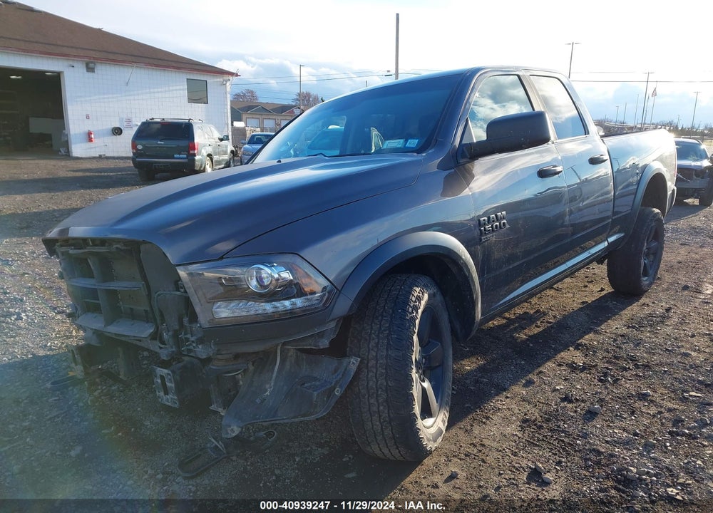 2020 RAM 1500 CLASSIC WARLOCK 4X4 6'4 BOX VIN: 1C6RR7GG4LS109585