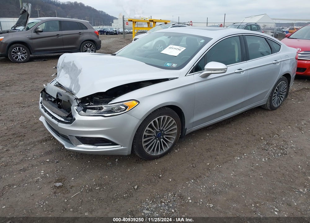 2018 FORD FUSION VIN: 3FA6P0HD6JR160534