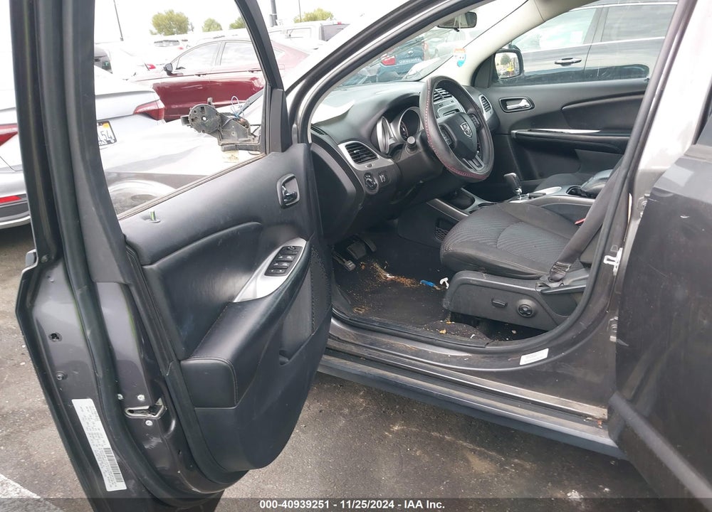 2015 DODGE JOURNEY SXT VIN: 3C4PDCBG2FT673849