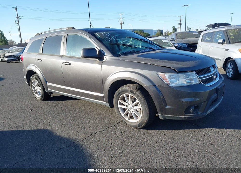 2015 DODGE JOURNEY SXT VIN: 3C4PDCBG2FT673849