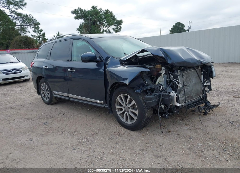 2015 NISSAN PATHFINDER SL VIN: 5N1AR2MN8FC683614