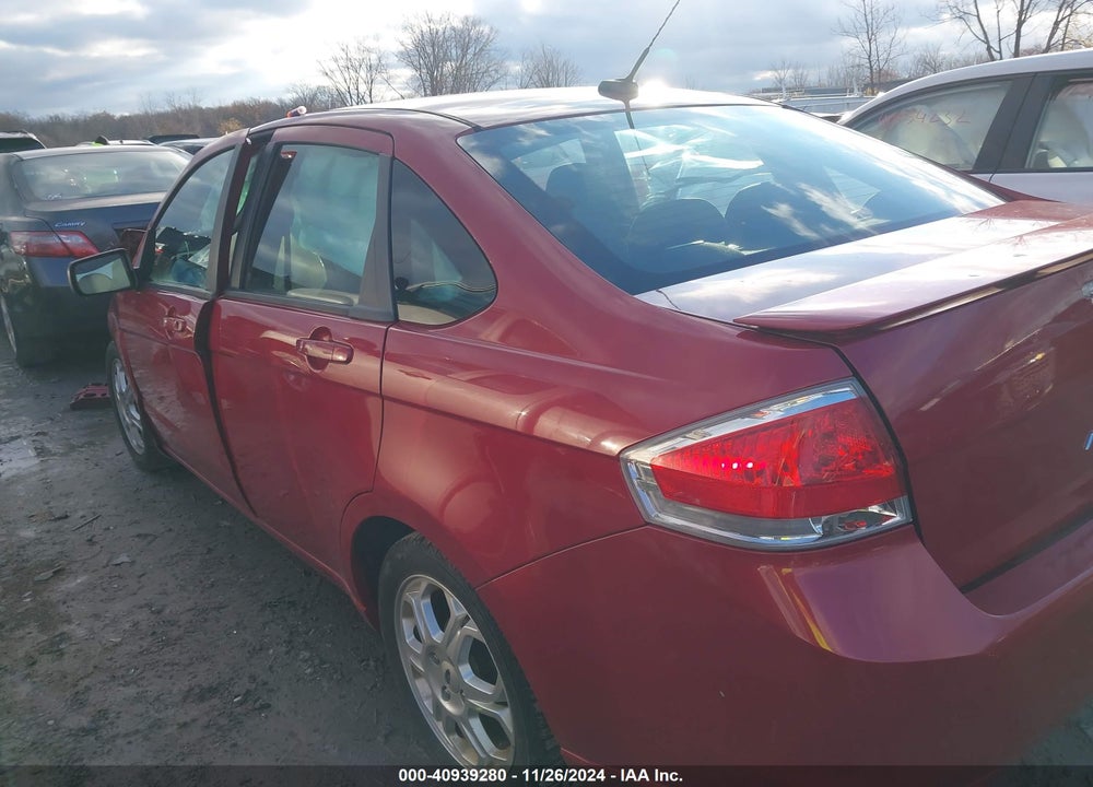 2009 FORD FOCUS VIN: 1FAHP36N69W179311