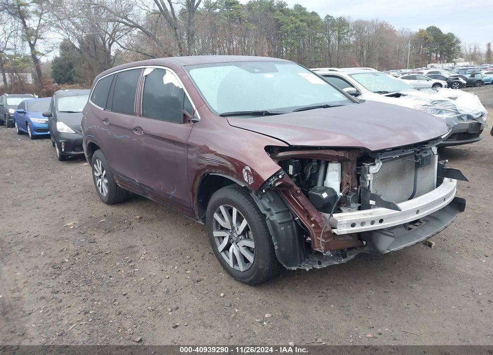 2020 HONDA PILOT AWD EX-L VIN: 5FNYF6H53LB047940