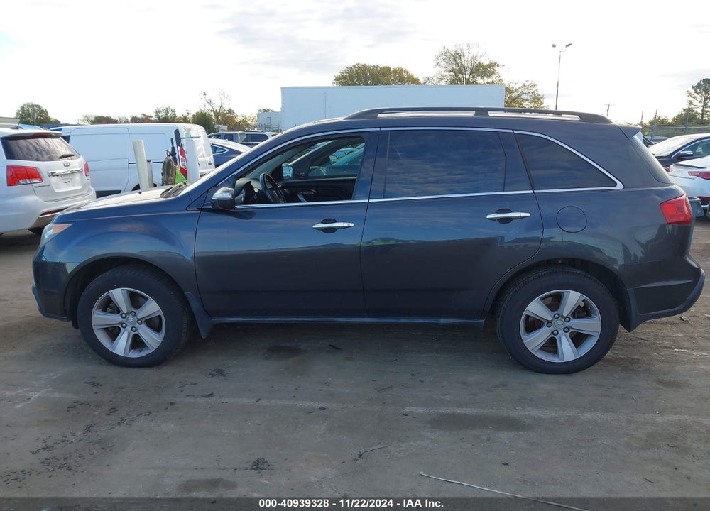 2013 ACURA MDX VIN: 2HNYD2H28DH516093