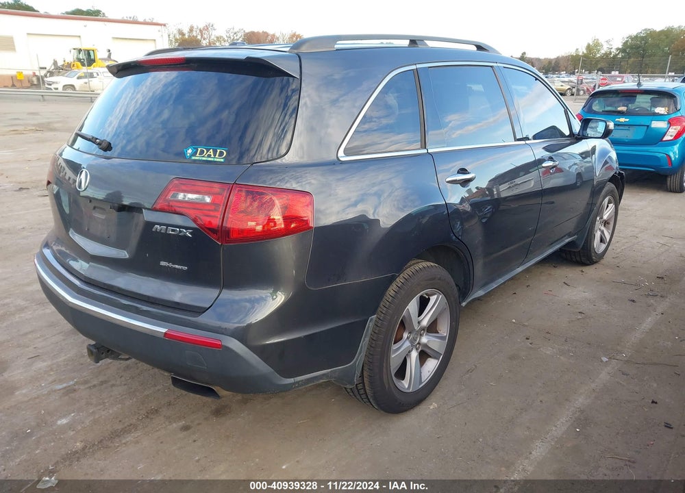 2013 ACURA MDX VIN: 2HNYD2H28DH516093