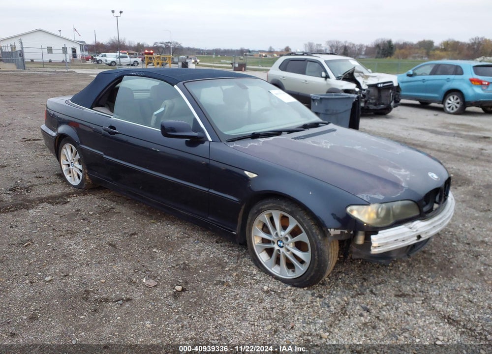 2005 BMW 330CI VIN: WBABW53485PL50216