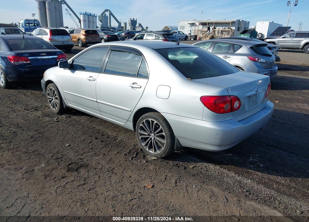 2005 TOYOTA COROLLA LE VIN: 2T1BR32E55C484284
