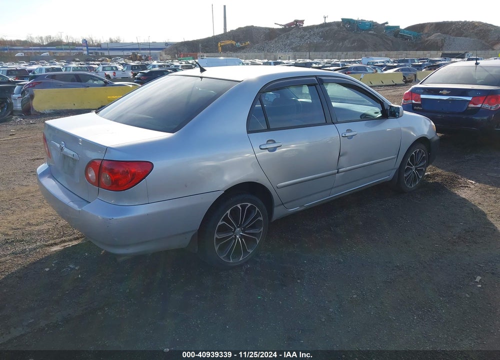 2005 TOYOTA COROLLA LE VIN: 2T1BR32E55C484284