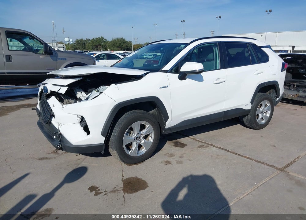 2021 TOYOTA RAV4 HYBRID XLE VIN: 4T3RWRFV9MU012601