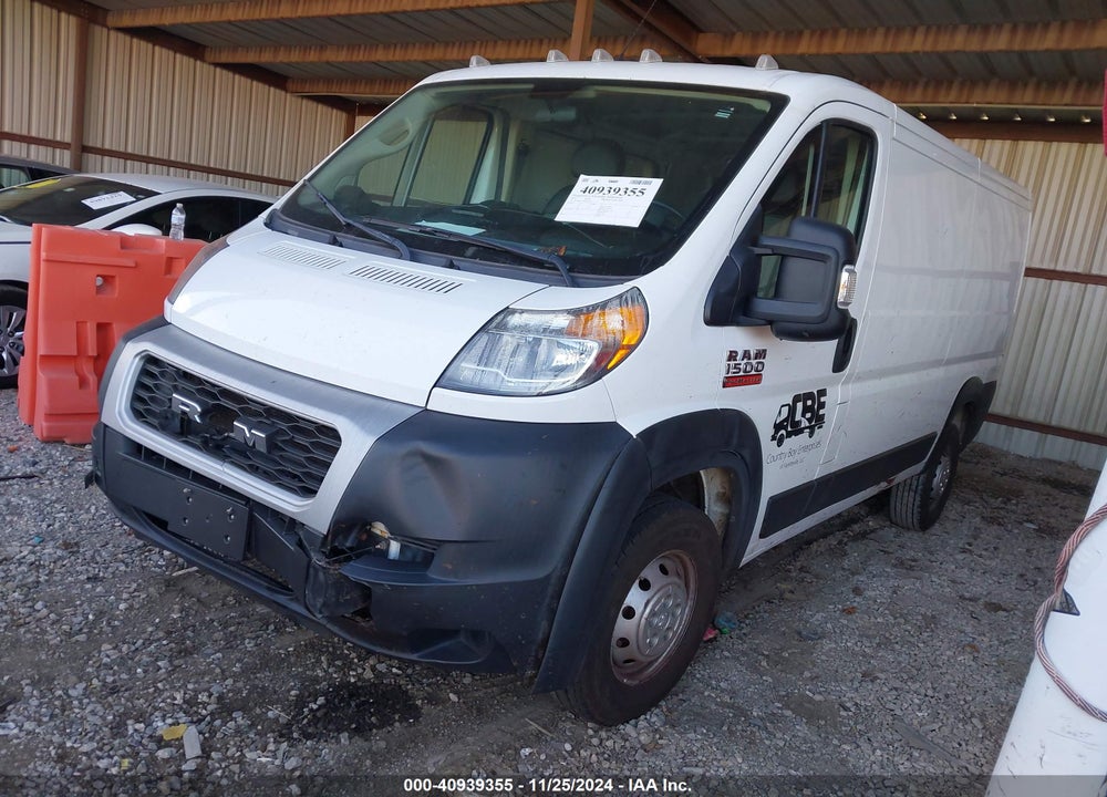 2019 RAM PROMASTER 1500 VIN: 3C6TRVAG0KE509065