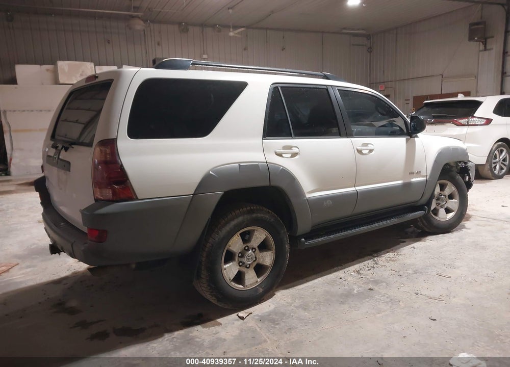 2003 TOYOTA 4RUNNER SR5 V8 VIN: JTEBT14R030014351