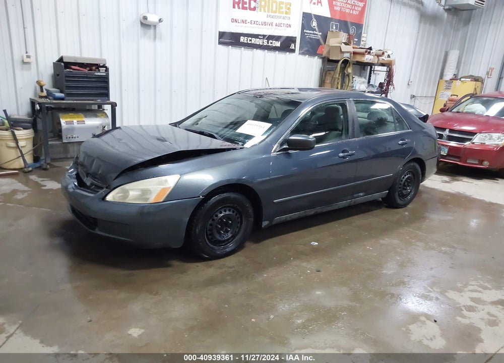 2005 HONDA ACCORD 2.4 LX VIN: 1HGCM56445A166890