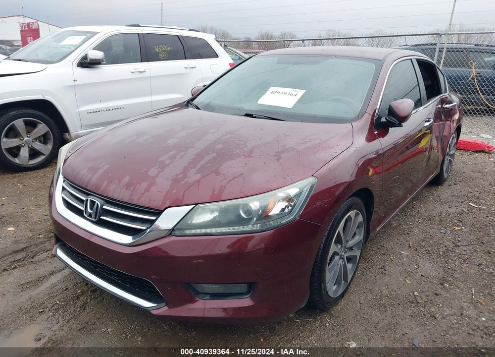 2014 HONDA ACCORD SPORT VIN: 1HGCR2F52EA073486
