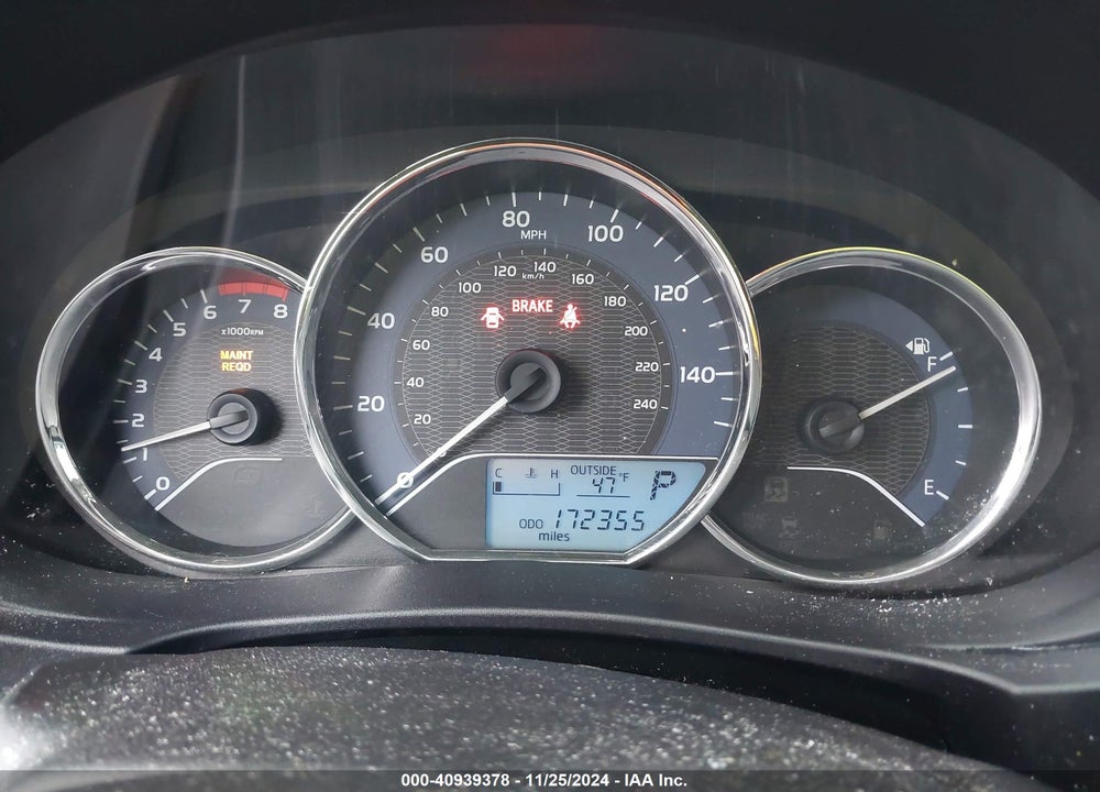 2015 TOYOTA COROLLA LE VIN: 5YFBURHE9FP211407