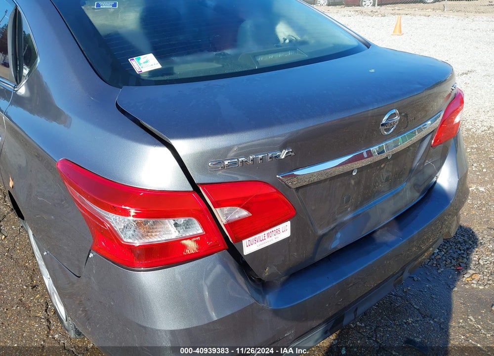 2016 NISSAN SENTRA VIN: 3N1AB7AP5GY216156