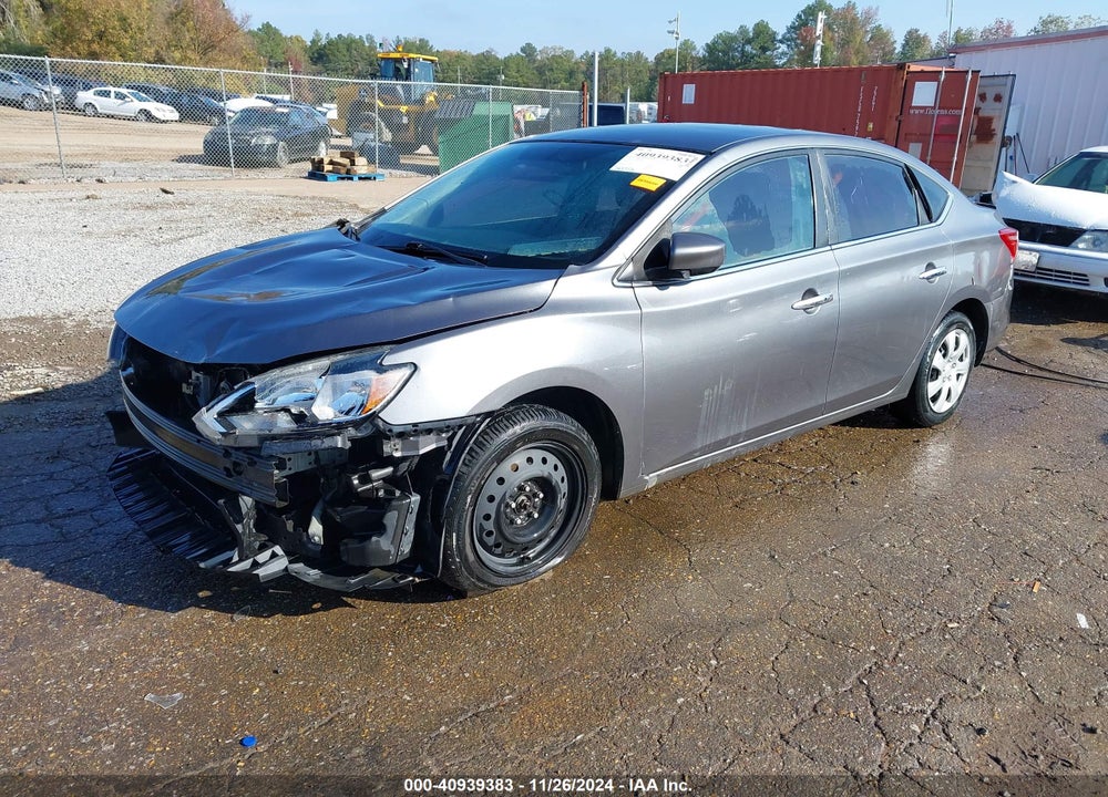 2016 NISSAN SENTRA VIN: 3N1AB7AP5GY216156