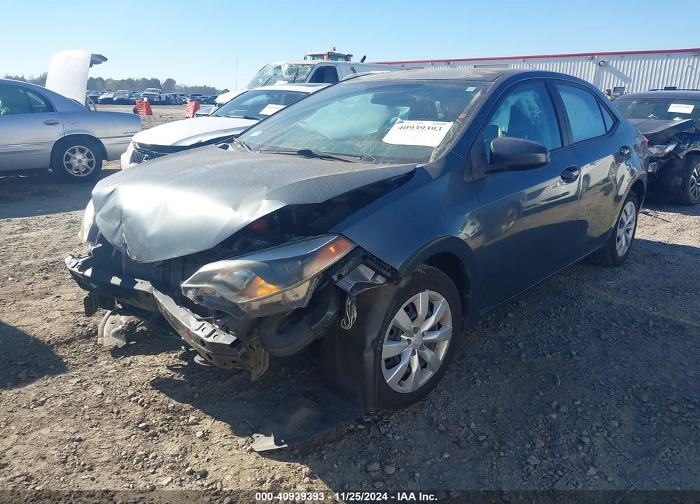 2014 TOYOTA COROLLA LE VIN: 5YFBURHE7EP118898