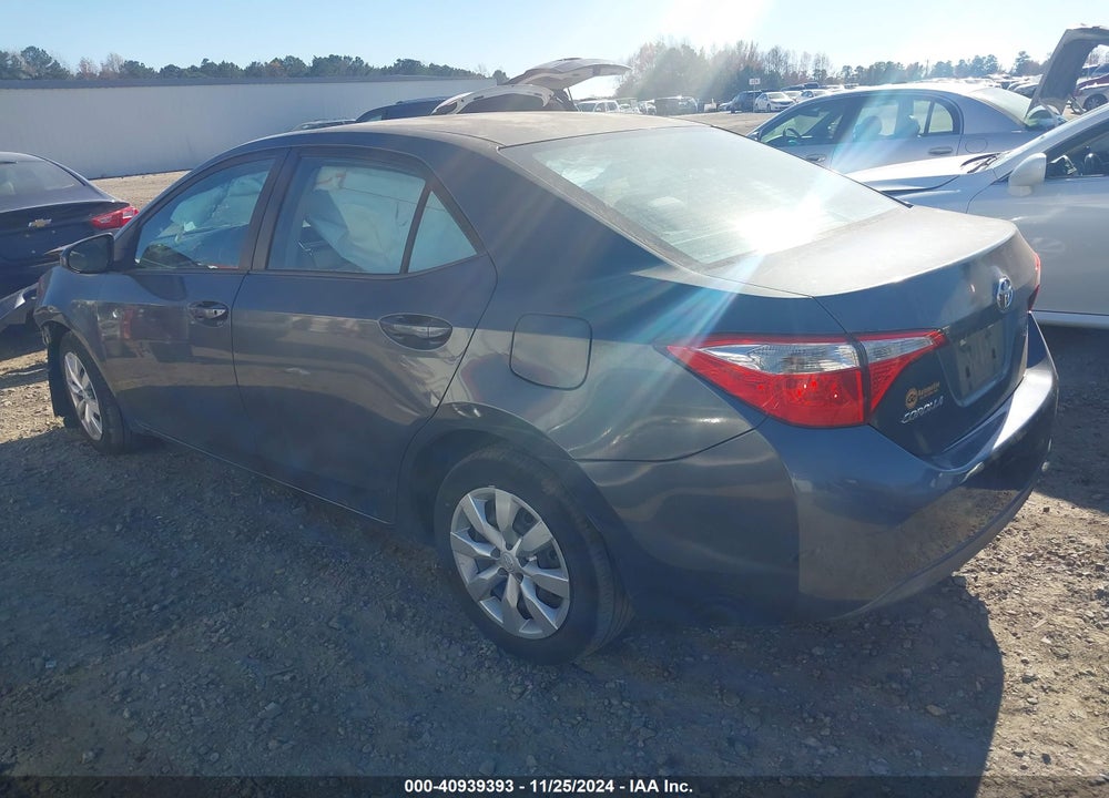2014 TOYOTA COROLLA LE VIN: 5YFBURHE7EP118898