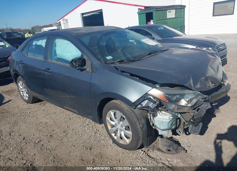 2014 TOYOTA COROLLA LE VIN: 5YFBURHE7EP118898