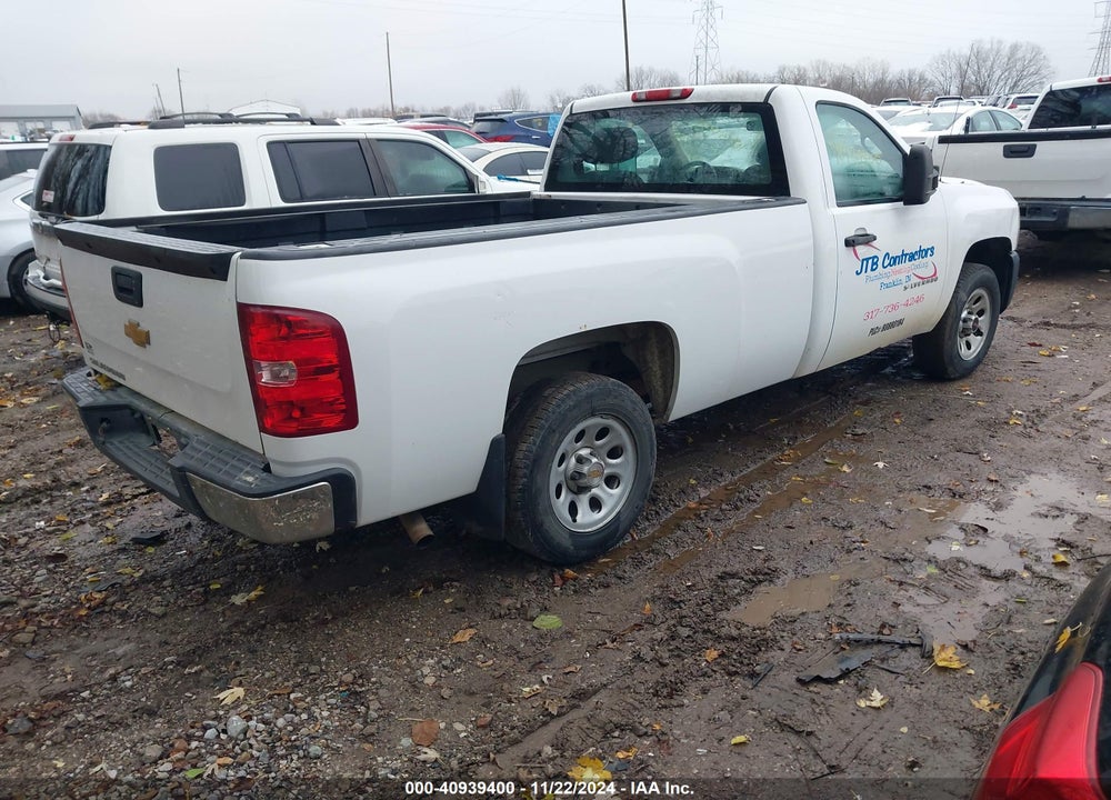 2013 CHEVROLET SILVERADO 1500 WORK TRUCK VIN: 1GCNCPEX5DZ250833