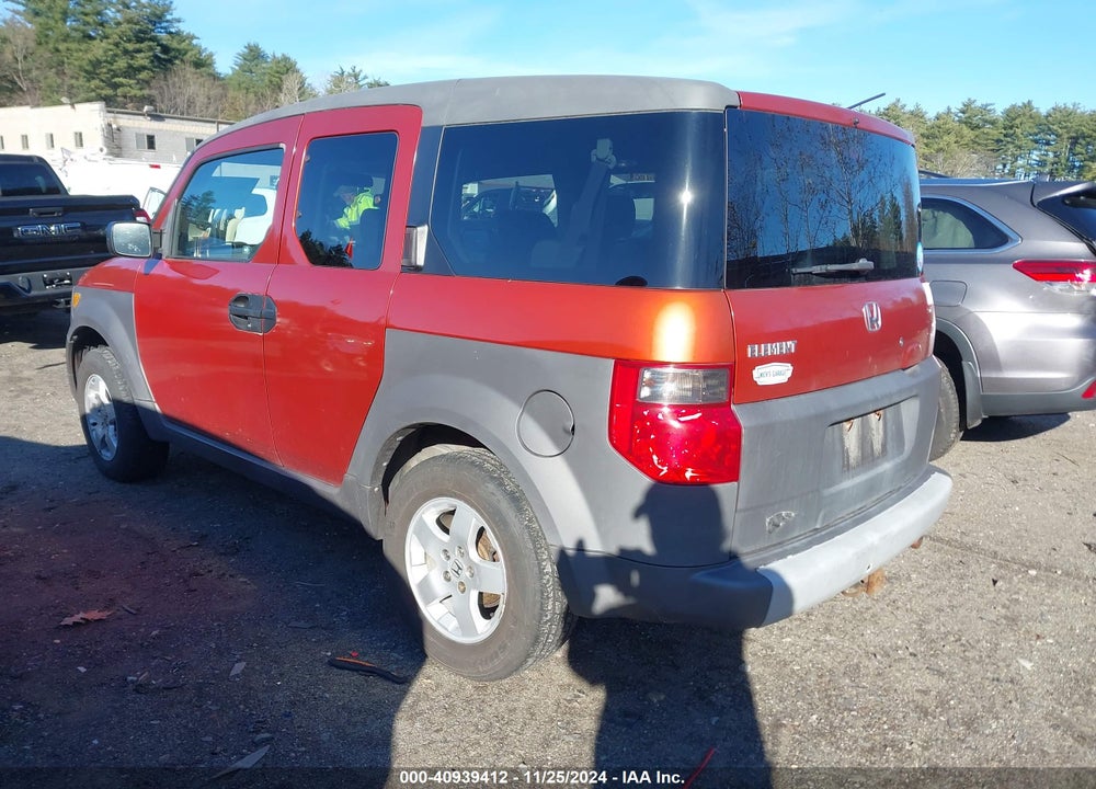 2004 HONDA ELEMENT EX VIN: 5J6YH28584L017263
