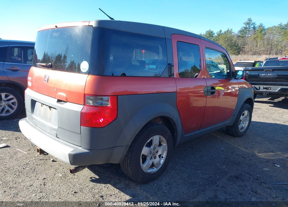 2004 HONDA ELEMENT EX VIN: 5J6YH28584L017263