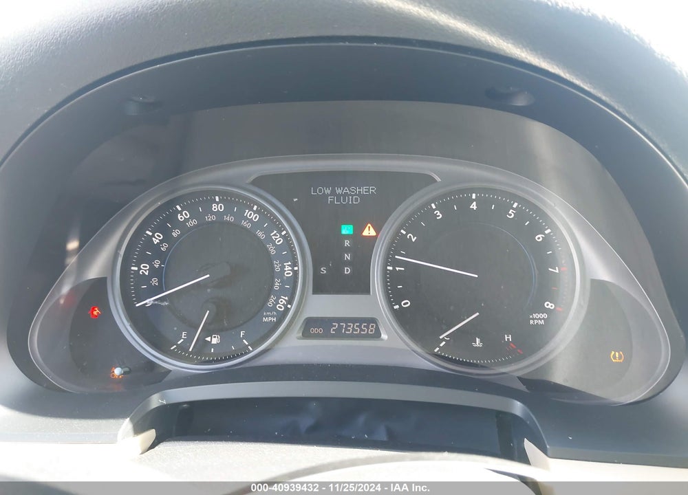 2008 LEXUS IS 250 VIN: JTHBK262585081145