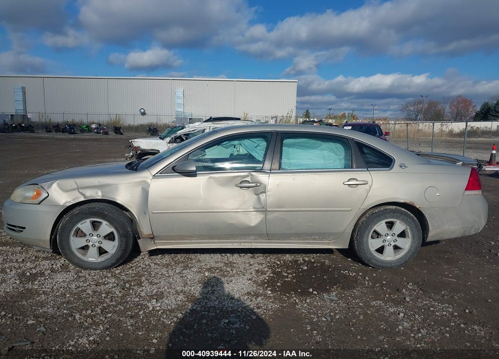 2009 CHEVROLET IMPALA VIN: 2G1WT57K091281846