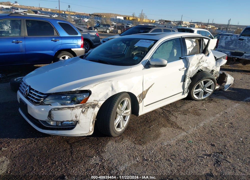 2014 VOLKSWAGEN PASSAT VIN: 1VWCS7A3XEC082766