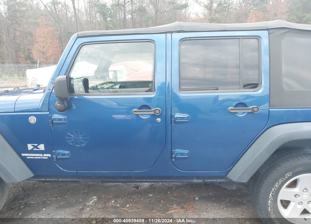 2009 JEEP WRANGLER UNLIMITED X VIN: 1J4GA39119L739196