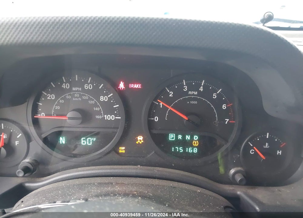 2009 JEEP WRANGLER UNLIMITED X VIN: 1J4GA39119L739196