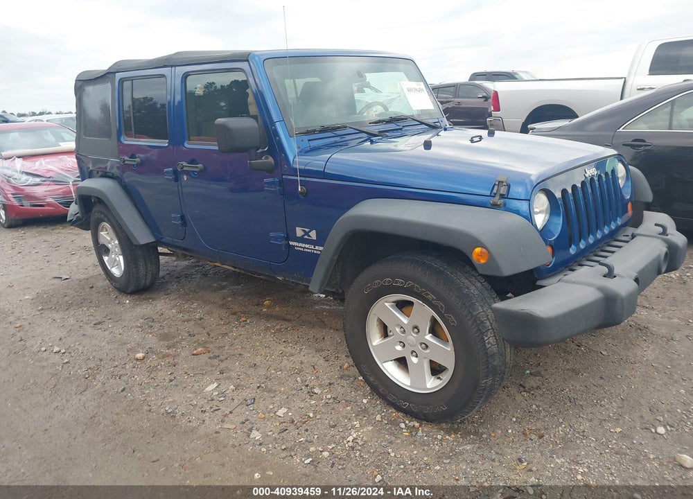 2009 JEEP WRANGLER UNLIMITED X VIN: 1J4GA39119L739196