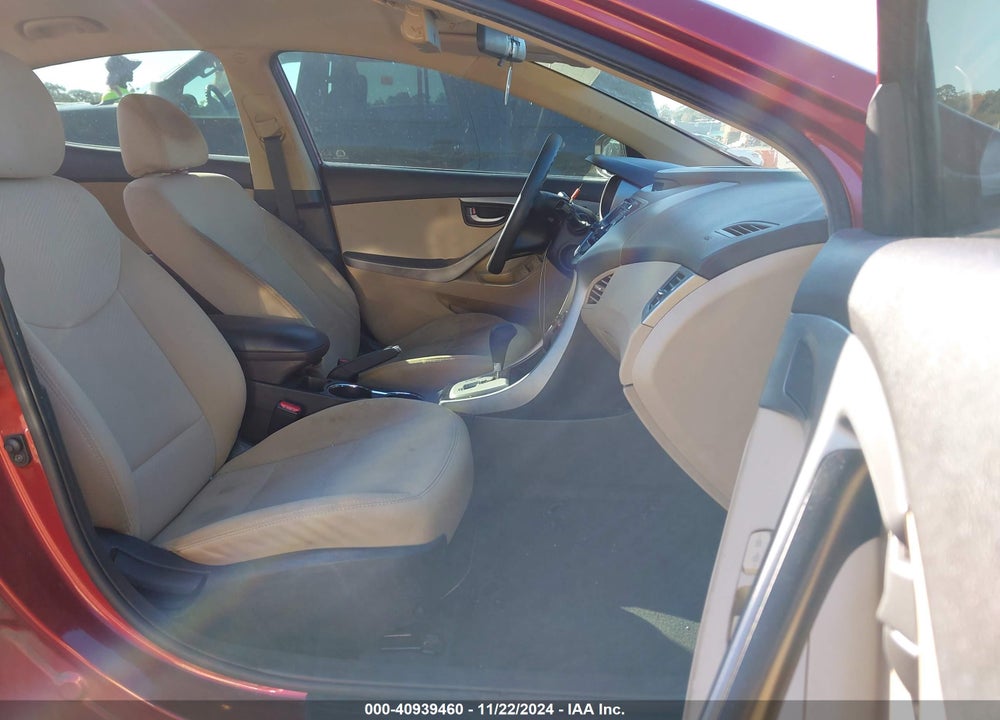 2013 HYUNDAI ELANTRA GLS VIN: 5NPDH4AE6DH255322