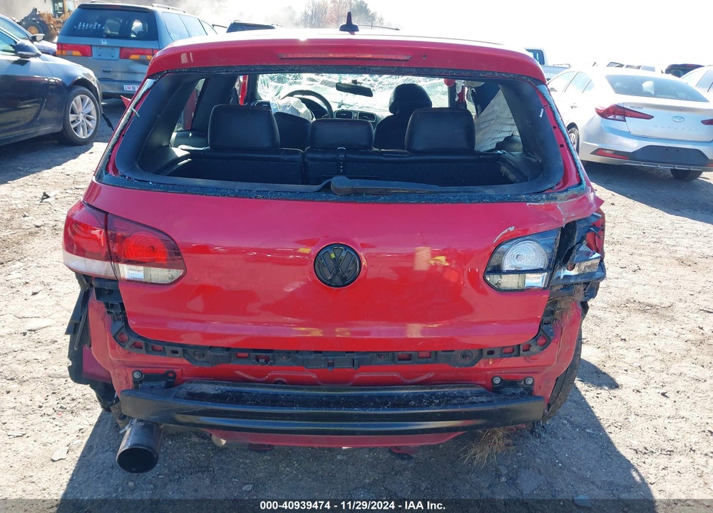 2012 VOLKSWAGEN GTI 2-DOOR VIN: WVWFV7AJXCW088729