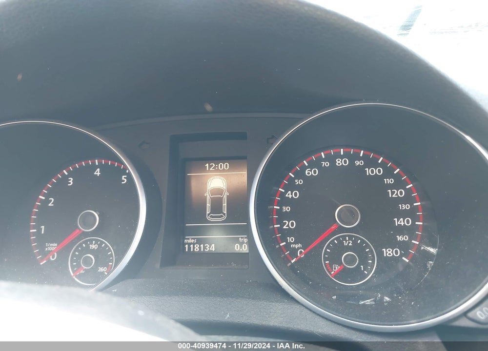 2012 VOLKSWAGEN GTI 2-DOOR VIN: WVWFV7AJXCW088729