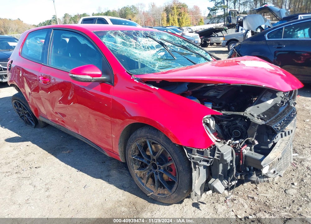 2012 VOLKSWAGEN GTI 2-DOOR VIN: WVWFV7AJXCW088729