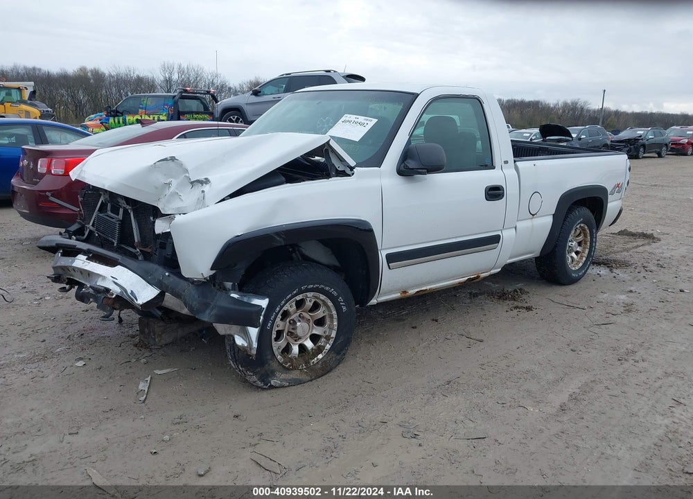 2004 CHEVROLET SILVERADO 1500 LS VIN: 1GCEK14T24Z302059