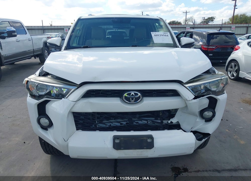 2016 TOYOTA 4RUNNER SR5 PREMIUM VIN: JTEZU5JR3G5131650