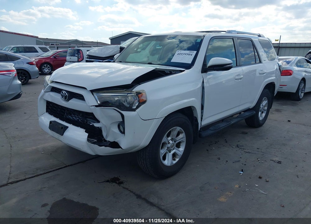 2016 TOYOTA 4RUNNER SR5 PREMIUM VIN: JTEZU5JR3G5131650