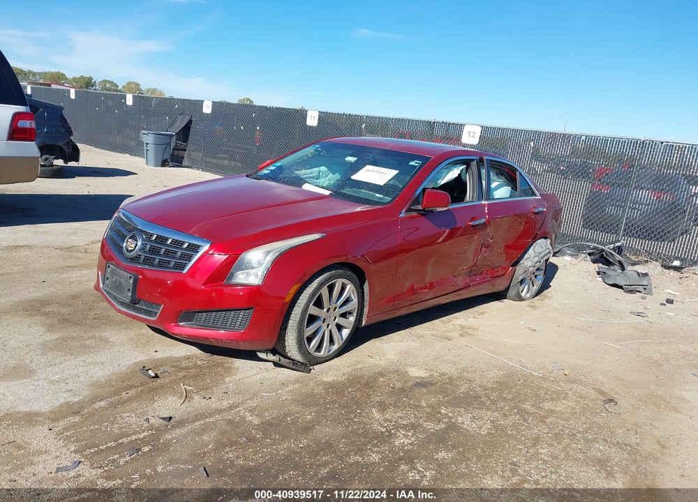 2014 CADILLAC ATS VIN: 1G6AH5RX0E0176647